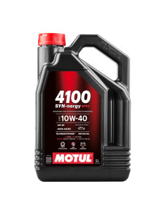 Olio motore Motul 10W40 4100 Syn-nergy Spec (5 l) (Mercedes, PSA, Renault, Volkswagen)