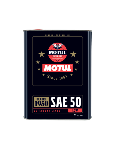 Olio motore Motul Historique - SAE50 (2L)