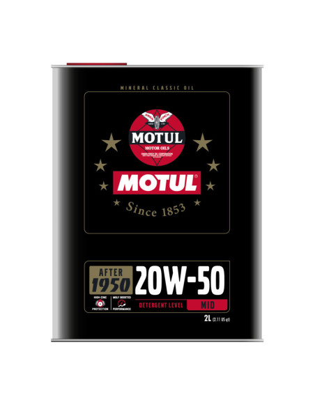 Motul Classic 20W50 - Olio motore Historique (2L)