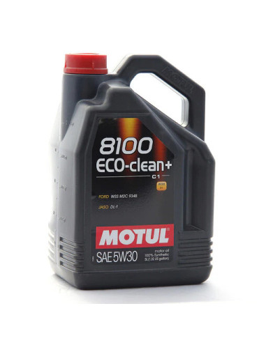 Motul 5W30 8100 Eco Clean + Engine Oil (Mazda DPF) 5L
