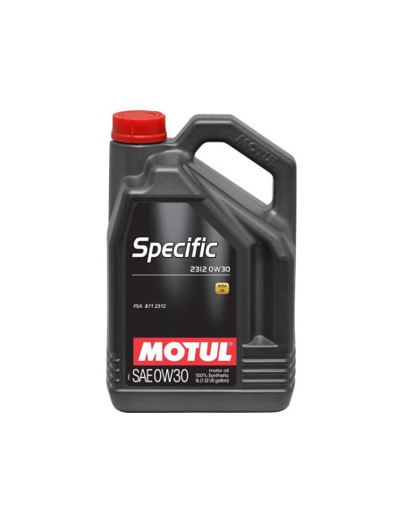 Olio motore Motul Specific 2312 - 0W30 (PSA Blue HDi FAP) 5L