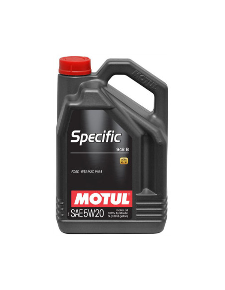 Olio motore Motul Specific 948B - 5W20 (Ford Eco-Boost, Jaguar, Chrysler, Jeep) 5L