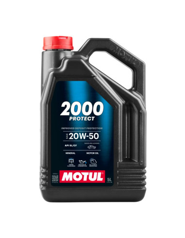 Olio motore Motul 2000 Protect 20W50 (5L)