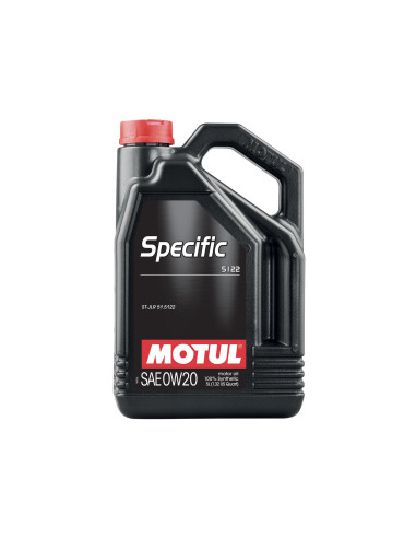 Motul 0W20 Specific 5122 Engine Oil (5L) (Jaguar, Land Rover)