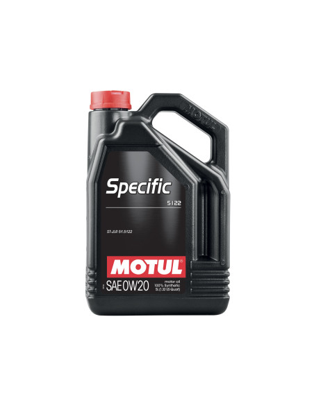 Olio motore Motul 0W20 Specific 5122 (5L) (Jaguar, Land Rover)