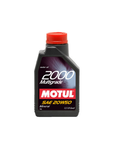 Olio motore Motul 2000 Multigrade 20W50 (1L)