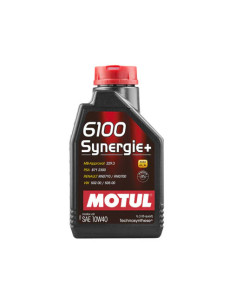 Motul 6100 Synergie+ 10W40 Engine Oil (1L) (Mercedes, Renault, VW, PSA)