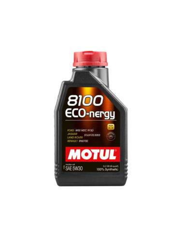 Motul 5W30 8100 ECO-nergy Engine Oil (Ford, Renault) 1L
