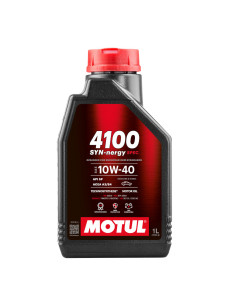 Olio motore Motul 10W40 4100 Syn-nergy Spec (1 l) (Mercedes, PSA, Renault, Volkswagen)