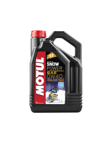 Motul Snowpower 4T 0W40 Engine Oil (Snowmobile)