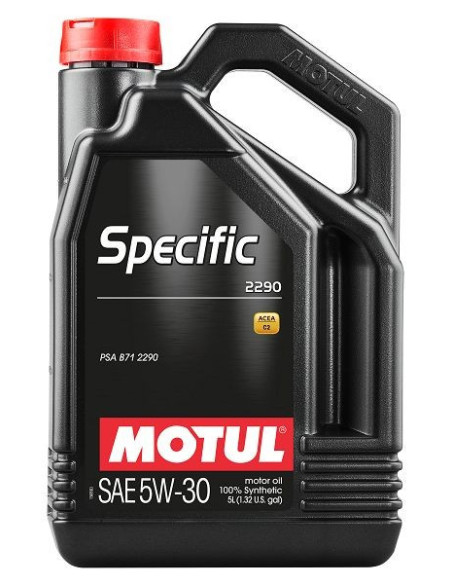 Olio motore Motul 5W30 Specific 2290 (PSA) 5L