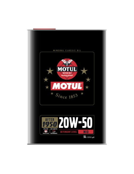 Motul Classic 20W50 - Olio motore storico (5L)