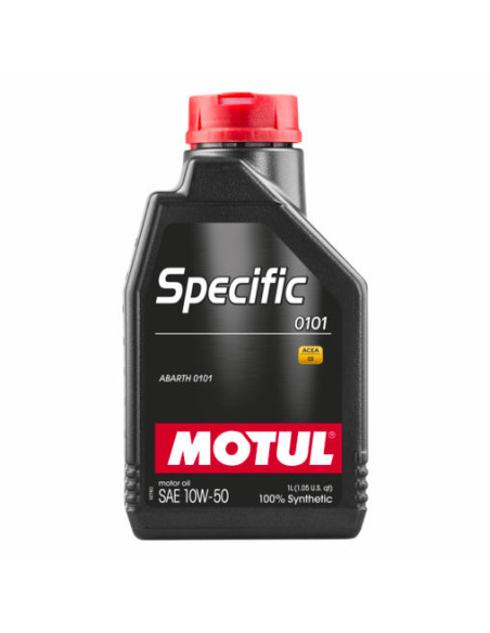 Olio motore specifico Motul 0101 10W50 (Fiat, Abarth) 1L