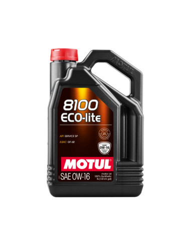 Olio motore Motul 8100 Eco-Lite 0W16 (Honda, Toyota, Lexus, Suzuki...) 5L
