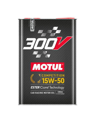 Olio motore Motul 300V Competition 15W50 (5L)