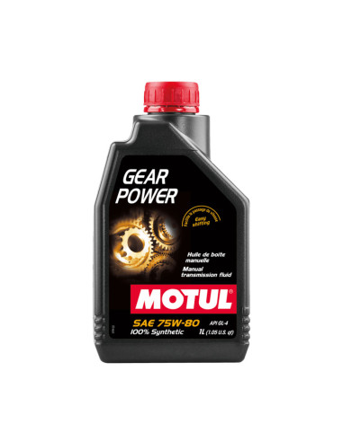 Motul Gear Power 75W80 Manual Transmission Fluid (1L)
