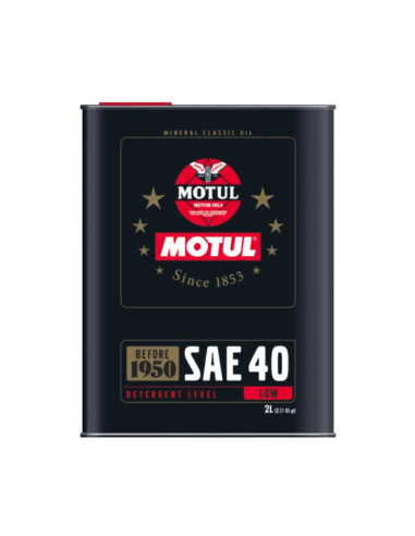 Olio motore Motul Historique - SAE40 (2L)