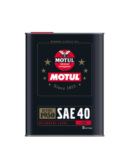 Olio motore Motul Historique - SAE40 (2L)