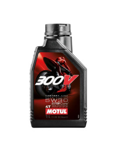 Motul 300V 4T FL Road Racing 5W30 Motorcycle Engine Oil (1L)