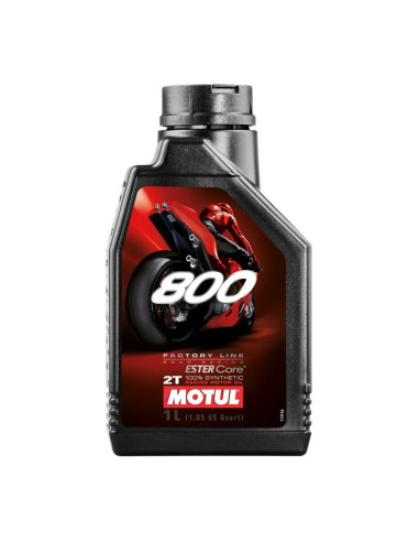 Motul 800 2T FL Road Racing Motorcycle Engine Oil (1L)