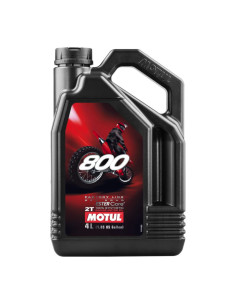 Olio motore per motociclette fuoristrada Motul 800 2T FL (4L)