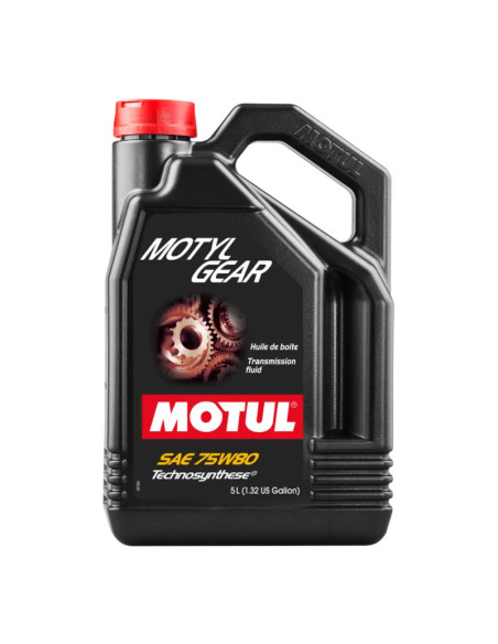 Motul Motylgear 75W80 Gear Oil (5L) PSA, Renault, VAG