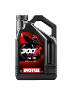 Motul 300V 4T Road Racing 0W30 Motorcycle Engine Oil (4L)