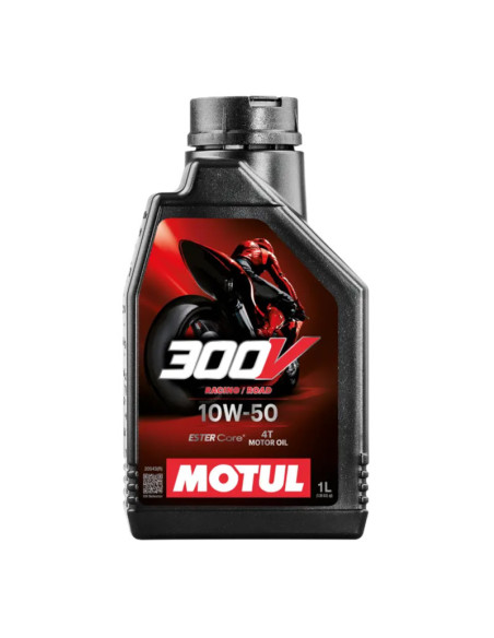 Motul 300V 4T Road Racing 10W50 Motorcycle Engine Oil (1L)