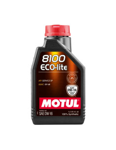 Olio motore Motul 8100 Eco-Lite 0W16 (Honda, Toyota, Lexus, Suzuki...) 1L
