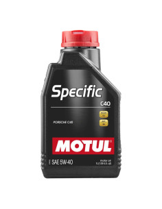 Olio motore Motul 5W40 Specific C40 (Porsche) 1L