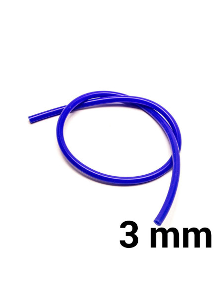 Silicone Hose 3 mm - Blue