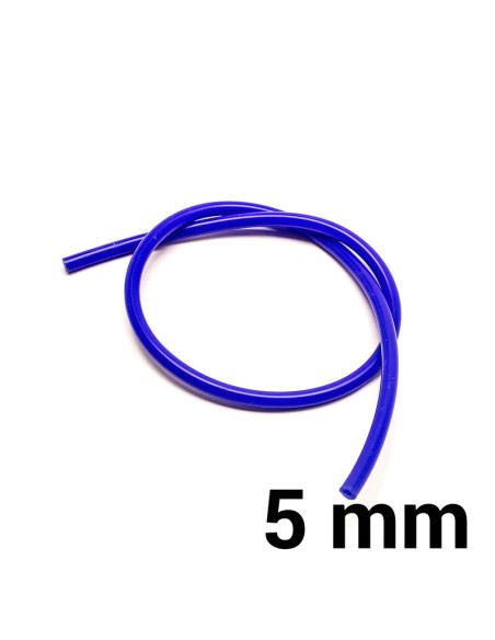 Silicone Hose 5 mm - Blue