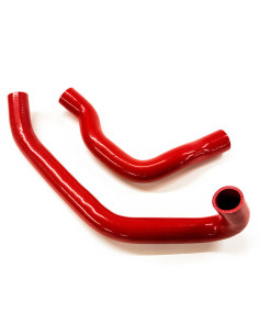 Kit di tubi flessibili in silicone per radiatore per Nissan 200SX S13 CA18DET - Rosso