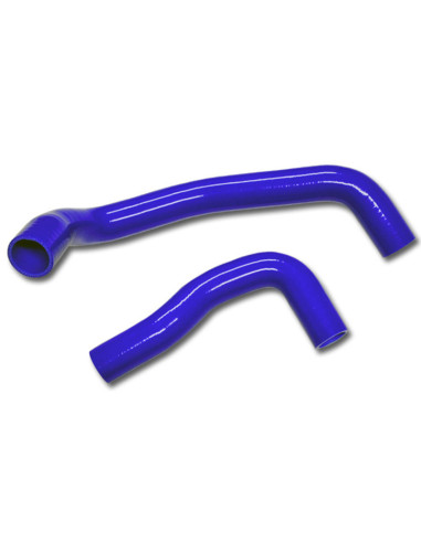 Kit di tubi flessibili in silicone per radiatore per Nissan Skyline R33 e R34 - Blu