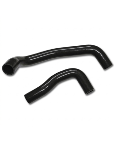 Kit di tubi radiatore in silicone per Nissan Skyline R33 e R34 - Nero