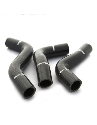 Kit di tubi flessibili in silicone per radiatore per Mazda MX-5 NA - Nero