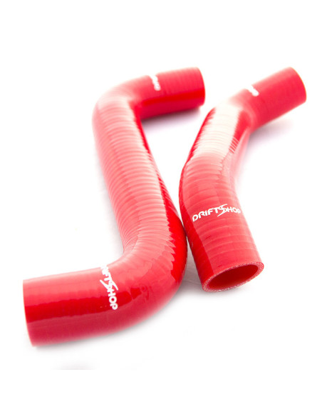 Kit di tubi flessibili in silicone per radiatore per Subaru Impreza WRX e STI (GDA / GDB) - Rosso