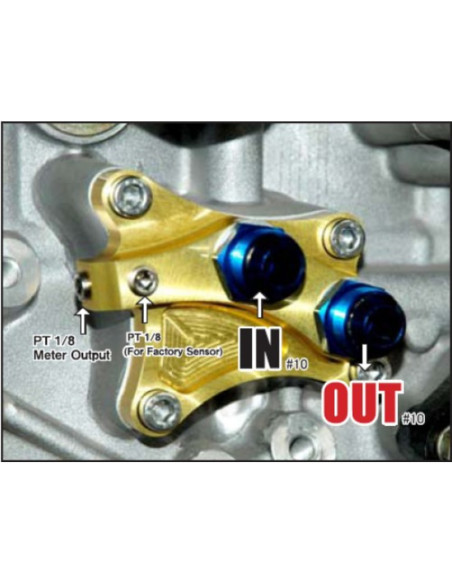 Oil Block Adapter for SR20DE(T)