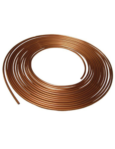 Copper Brake Hose - 7.62 m Roll