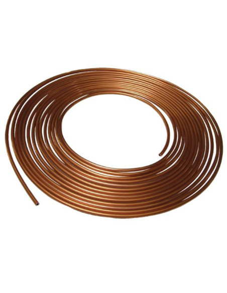 Copper Brake Hose - 7.62 m Roll