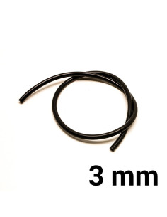 Silicone Hose 3 mm - Black