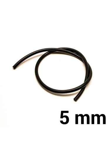 Silicone Hose 5 mm - Black