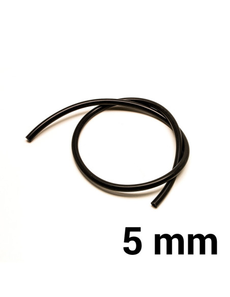 Silicone Hose 5 mm - Black