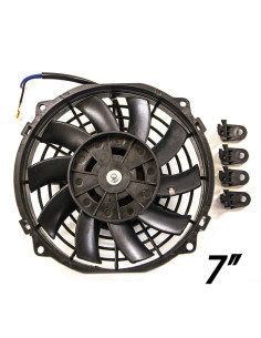 7" Fan : 210 mm Outer Diameter - 190 mm Fan Diameter - 70 mm Thickness - 80W Power