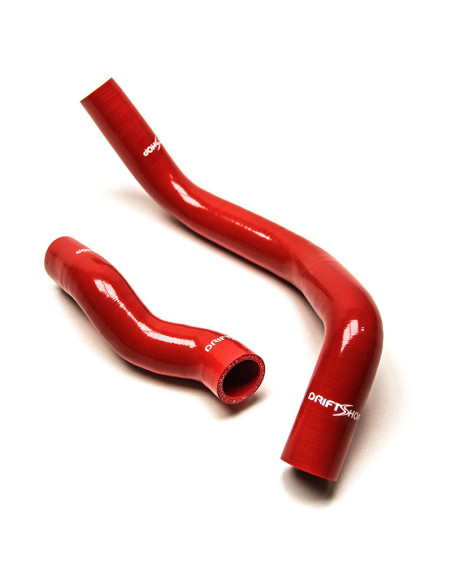 Silicone Radiator Hoses for SR20DET Black Top (S14, S15) - Red