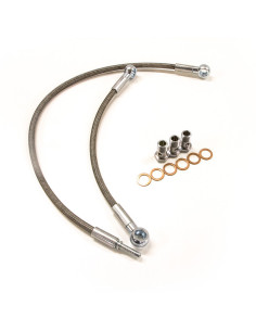 Tubi in treccia dell'acqua per turbo Cooling Solutions per RB25DET Black Top (R33)