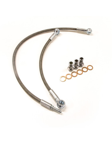 Tubi in treccia dell'acqua per turbo Cooling Solutions per RB25DET Black Top (R33)