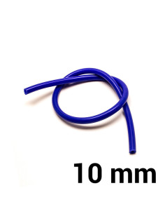 Tubo flessibile in silicone Ø10 mm - Blu (al metro)