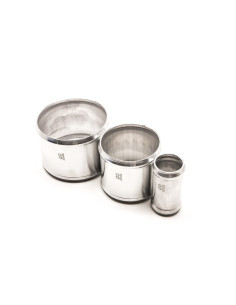 Giunto in alluminio Ø54 mm, lunghezza 75 mm