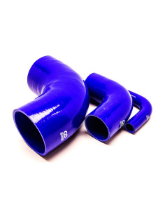 Gomito a 90° - Ø108 mm, Lunghezza 152x152 mm, Spessore 6 mm, Blu